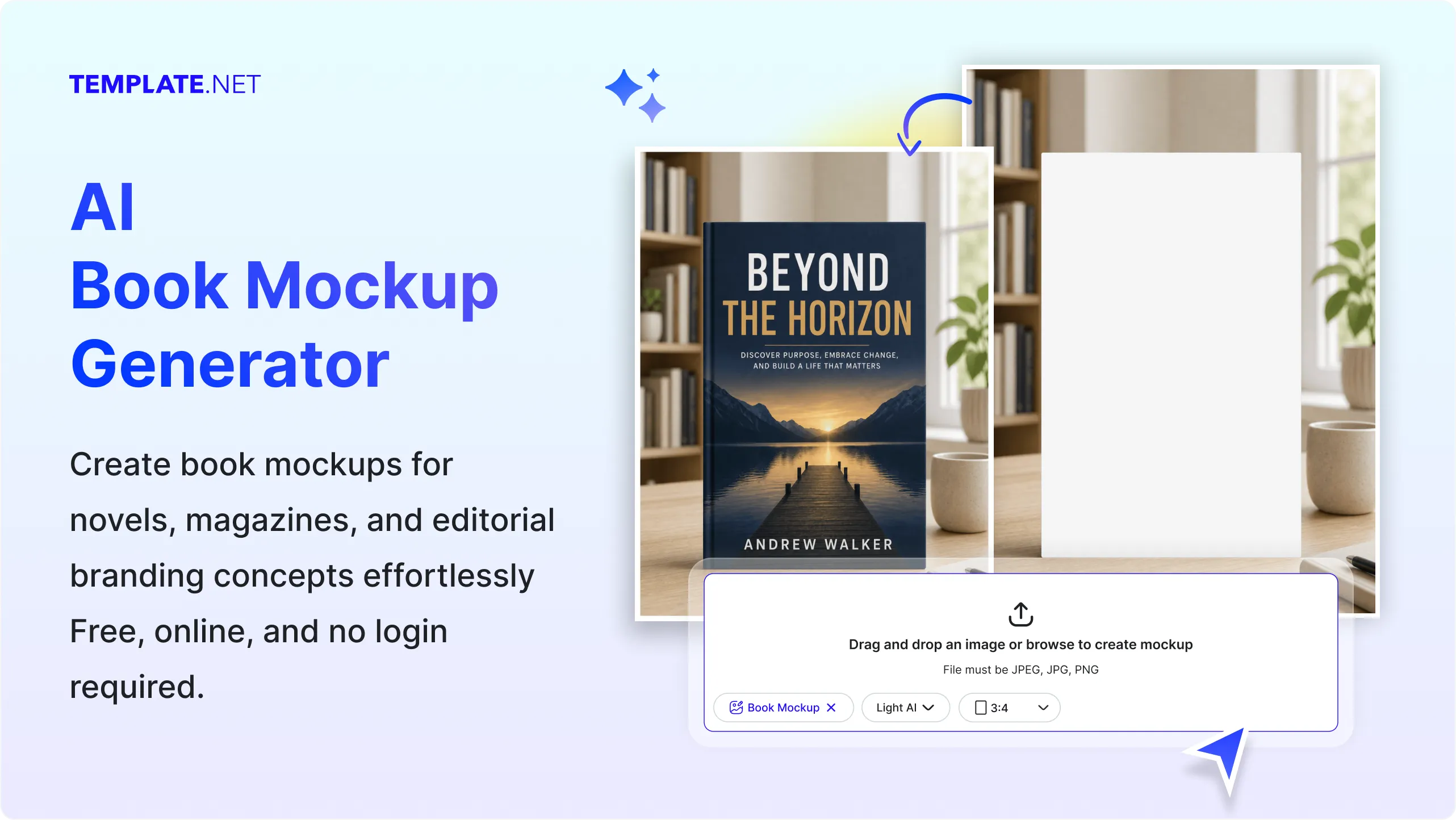 Free AI Book Mockup Generator, AI Book Mockup Maker Online